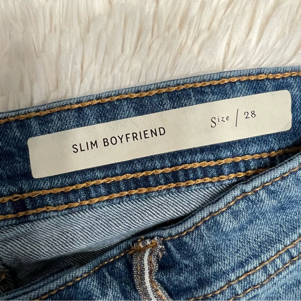 Pilcro by Antropologie slim boyfriend jeans size 28 - Picture 10 of 13